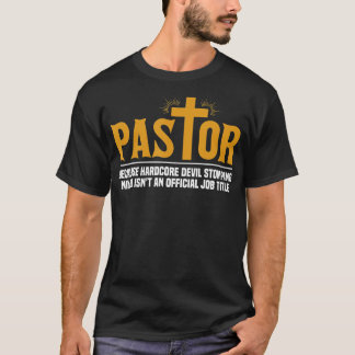 Mens Pastor Preacher Funny Pastor Sermon Pastor T-Shirt