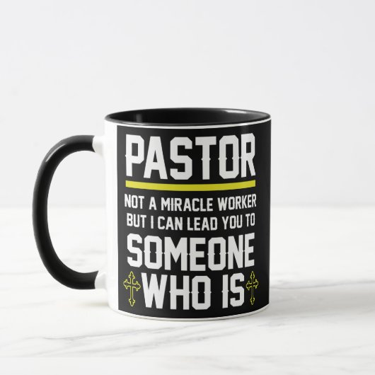 Mens Pastor Tasse (Links)