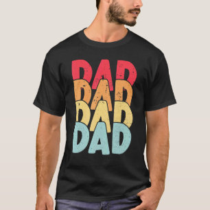 Mens Pater Bester Vater je Vintag Men Husband Fath T-Shirt