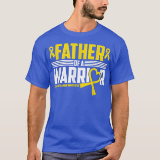 Mens Pater Kinder Krebs Erziehungsüberlebender Ri T-Shirt