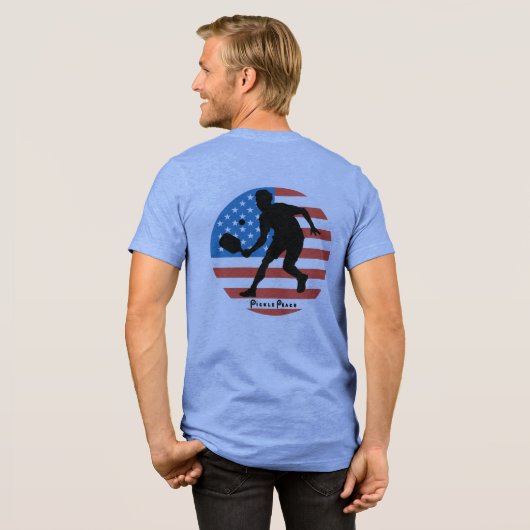Mens patriotic Tri-Blend shirt (Rückseite voll)