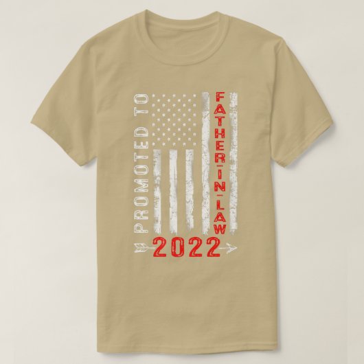 Mens Patriotic zum VaterInLaw 2022 USA Am T-Shirt (Design vorne)