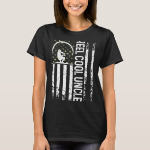 Mens Patriotische Fahne ist Cool für Daddy Husb T-Shirt