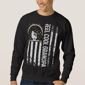 Mens Patriotische Flagge Cool Opa für Daddy Hu Sweatshirt
