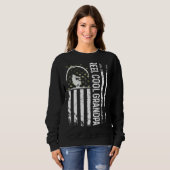 Mens Patriotische Flagge Cool Opa für Daddy Hu Sweatshirt (Vorne ganz)