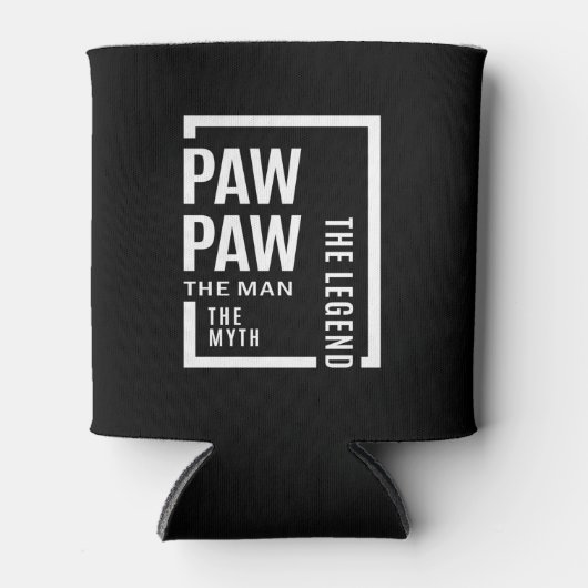 Mens pawpaw den Mann der Mythos der Legende Gesche Dosenkühler (Vorderseite)