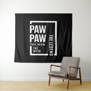 Mens pawpaw den Mann der Mythos der Legende Gesche Wandteppich