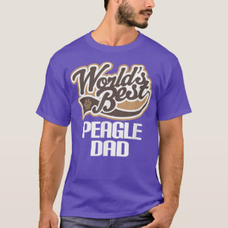 Mens Peagle Hund Vater Väter Tag Begleiter Geschen T-Shirt