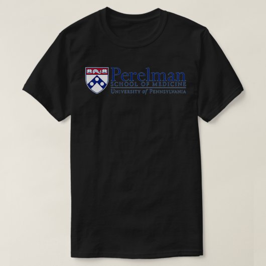 Mens Penn Quakers Apparel Perelman School of Medic T-Shirt (Design vorne)
