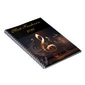 Men's Personal Spiral Photo Notebook Notizblock (Rechte Seite)