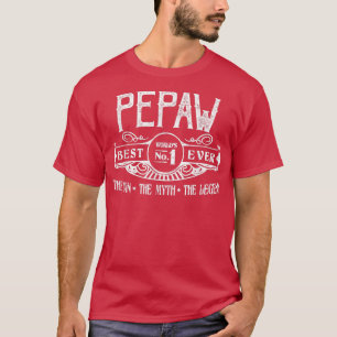 Mens Personalisiert Pepaw Best No T-Shirt