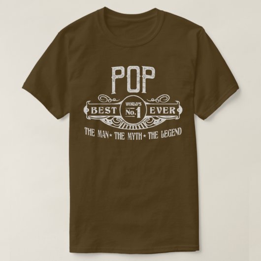 Mens Personalisiert Pop Best No T-Shirt (Design vorne)