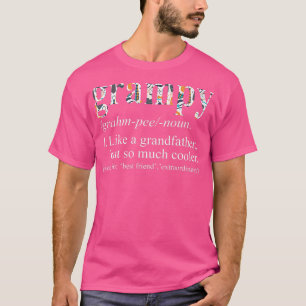 Mens Personalisierte Krawatte Die Cool Grampie wie T-Shirt