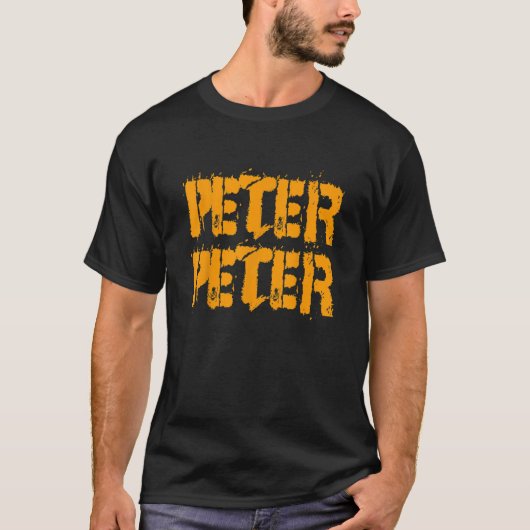 Mens Peter Peter TShirt Pumpkin Eater Costume Shir (Vorderseite)