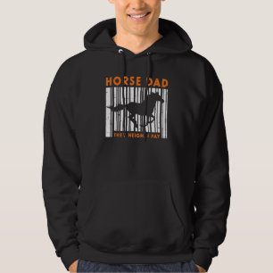 Mens Pferd Vater sie neigen zu pay I pay Reitsport Hoodie