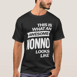 Mens Phantastisch Nonno sieht aus wie Großvater T-Shirt