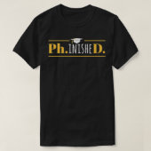 Mens PhD Graduation Gift Present Phinished Premium T-Shirt (Design vorne)