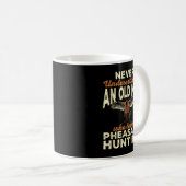Mens Pheasant Jagd auf Vogel in Upland Kaffeetasse (VorderseiteRechts)