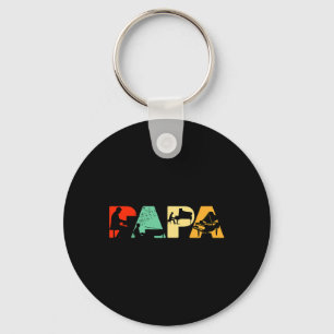 Mens Piano Vater Shirt Piano Piano Papa Schlüsselanhänger