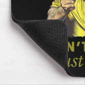 Mens Pickle Ball Dont denkt, Dink Funny Trump Mousepad (Ecke)