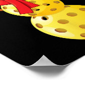 Mens Pickleball Christmas Shirt Funny Pickleball S Poster (Ecke)