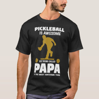 Mens Pickleball für einen stolzen Großvater namens T-Shirt