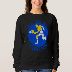 Mens Pickleball für Männer ohne zwei Doppeldecker Sweatshirt