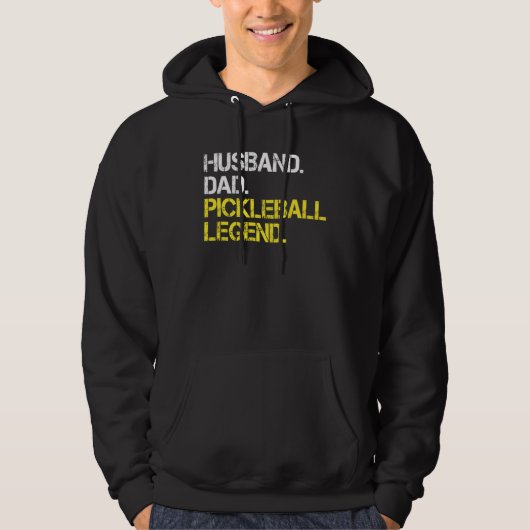 Mens Pickleball Legend  Pickleball Player Pickleba Hoodie (Vorderseite)