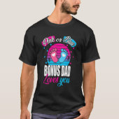 Mens Pink oder Blue Bonus Vater Lieben Sie zeigen T-Shirt (Vorderseite)