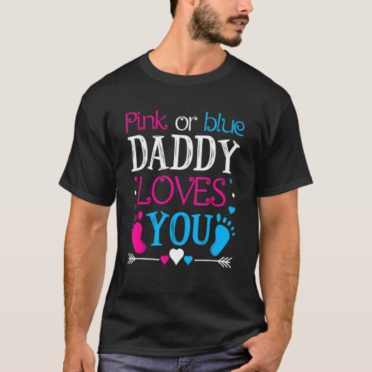 Mens Pink oder Blue Daddy Lieben, die du als Gen k T-Shirt (Vorderseite)