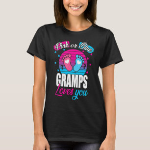 Mens Pink oder Blue Gramps Lieben Sie zeigen Baby T-Shirt
