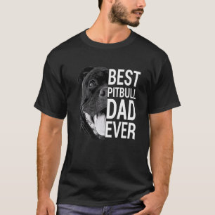 Mens Pitbull Vater Hund 3 T-Shirt