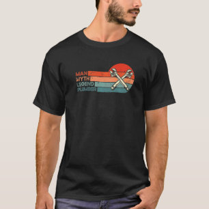 Mens Plumbing Sprichwort Pipefitter & Klempner T-Shirt
