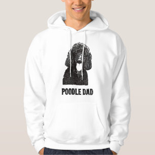 Mens Poodle Vater - Standard Poodle Vater Hoodie