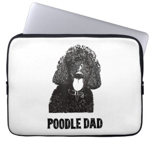Mens Poodle Vater - Standard Poodle Vater Laptopschutzhülle