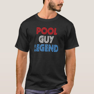 Mens Pool Typ Legend Patriotic 4. Juli 1999 T-Shirt
