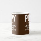 Mens Poppy definiert sich wie ein regelmäßiger Gro Kaffeetasse (Mittel)