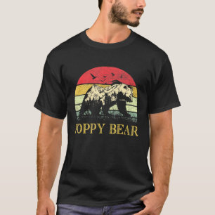 Mens Poppy Grandpa Bear T-Shirt