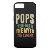 Mens Pops Der Mensch Myth Legend Vater Geschenk Case-Mate iPhone Hülle (Rückseite)