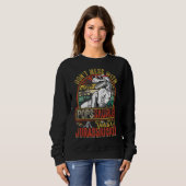 Mens Pops Rex Saurus Vater's Day Christmas Dinos Sweatshirt (Vorne ganz)