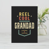Mens Product Reel Cool Grandad Fishing-Geschenk Dankeskarte (Stehend Vorderseite)