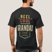 Mens Product Reel Cool Grandad Fishing-Geschenk T-Shirt (Rückseite)