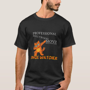 Mens Professional Bollywood Movie Binge Watcher Hi T-Shirt