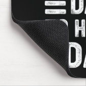 Mens Promoted From Dog Dad To Human Dad, Funny New Mousepad (Ecke)