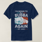 Mens Promoted To Bubba Again Est 2023 Pregnancy An T-Shirt (Design vorne)