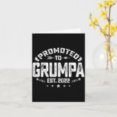 Mens Promoted To Mpa Est 2022 Funny New Mpa  Karte (Gelbe Blume)