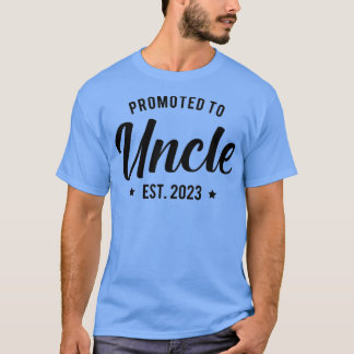 Mens Promoted to Uncle 2023 T-Shirt