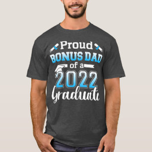 Mens Proud Bonus Papa eines hochrangigen Abschluss T-Shirt