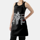 Mens Proud Firefighter Vater Daddy Fireman Vater F Schürze (InSitu)