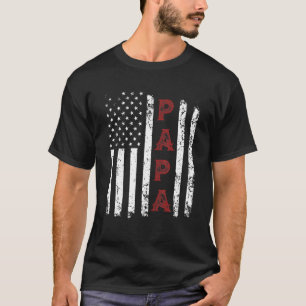 Mens Proud Papa Vathers Day 2022 aus Großkinder T-Shirt